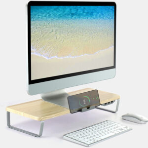 Universal Monitor Holder With 3Pcs USB Port